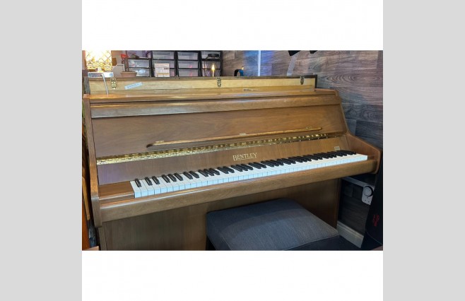 Used Bentley Satin Mahogany Compact Upright Piano Trade Price Bargain (SN:157740) - Image 5